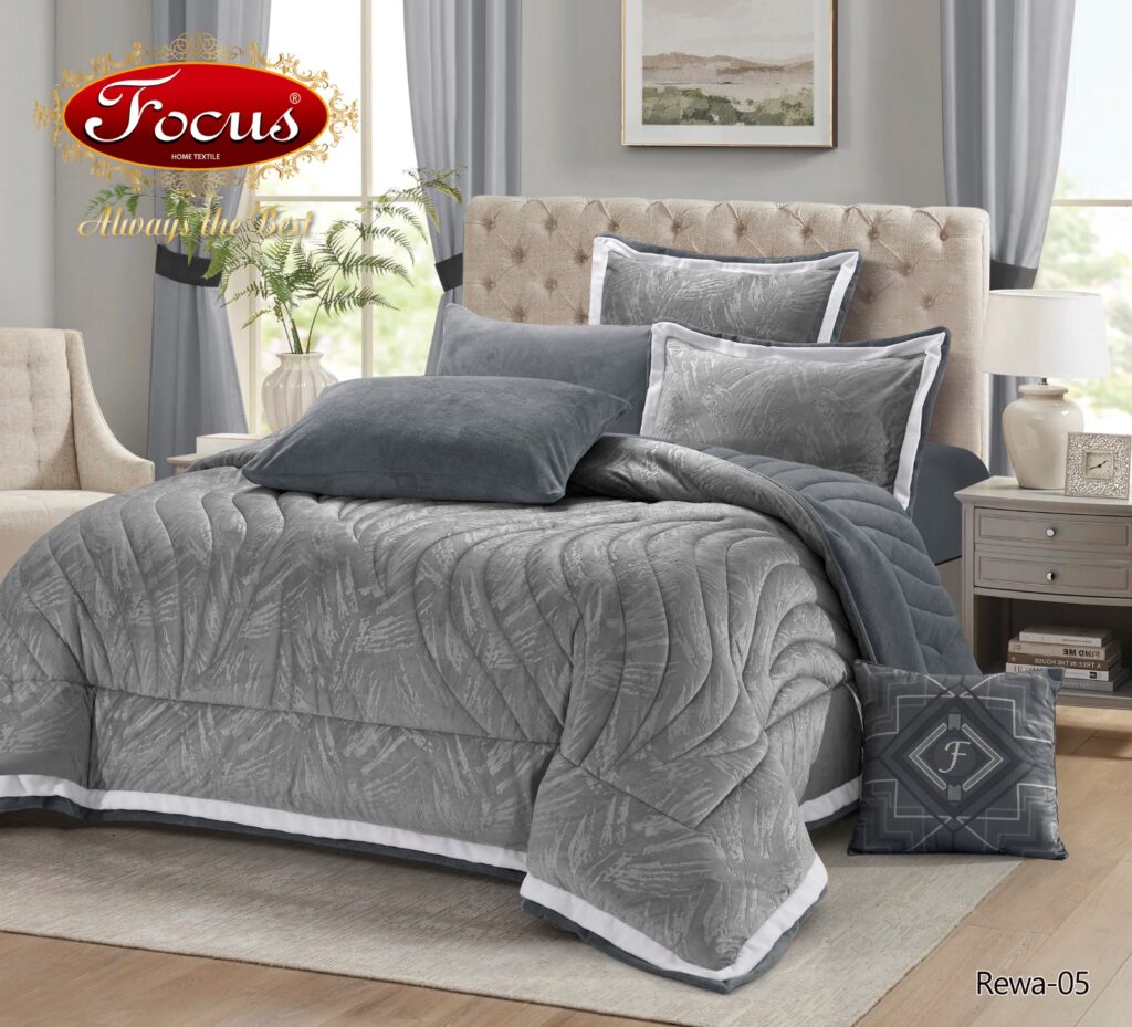 COMFORTER FOCUS REWA KING 7PCS SET